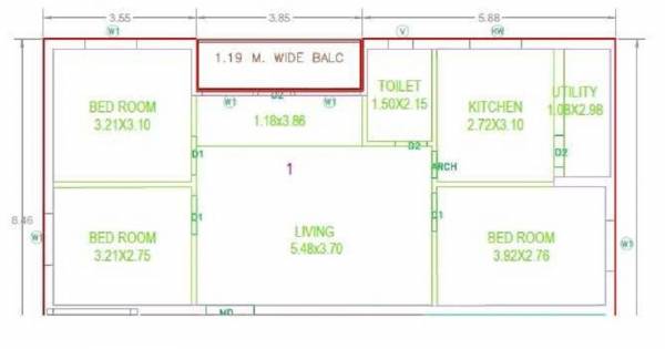 janardhan-block-b Floor Plan Floor Plan