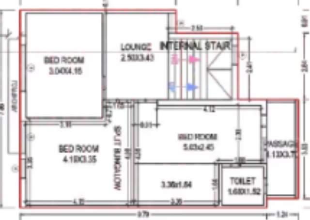  bunglows Floor Plan First Floor Plan