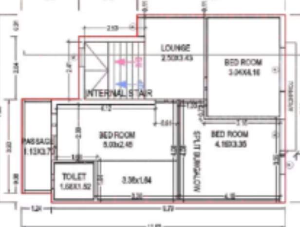  bunglows Floor Plan First Floor Plan