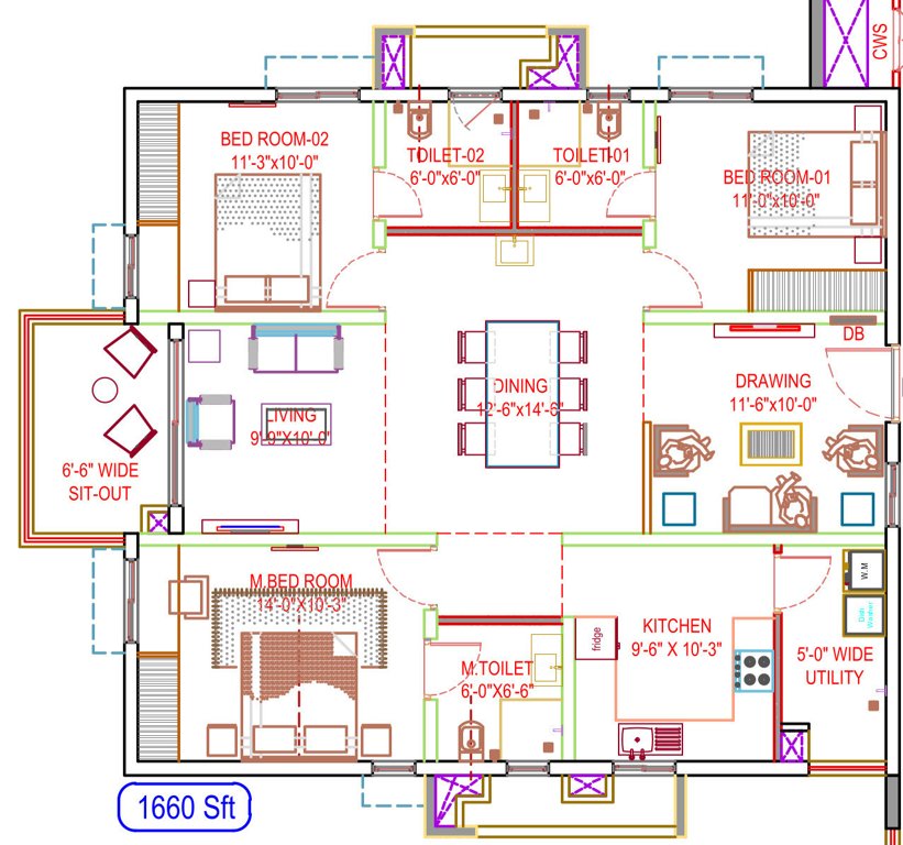  sarovar Floor Plan Floor Plan