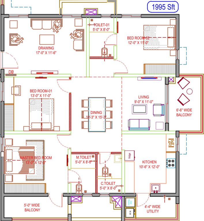  sarovar Floor Plan Floor Plan