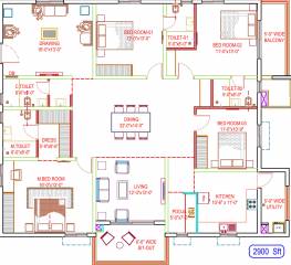  sarovar Floor Plan Floor Plan
