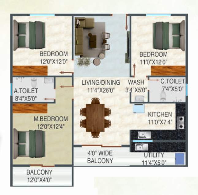  pursuit of happiness Floor Plan Floor Plan