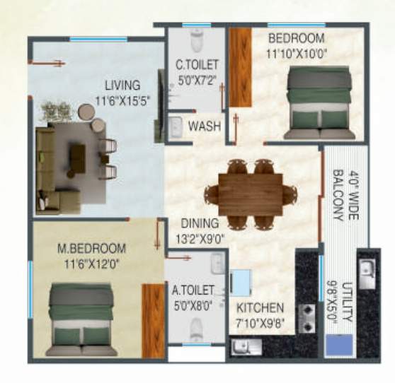  pursuit of happiness Floor Plan Floor Plan