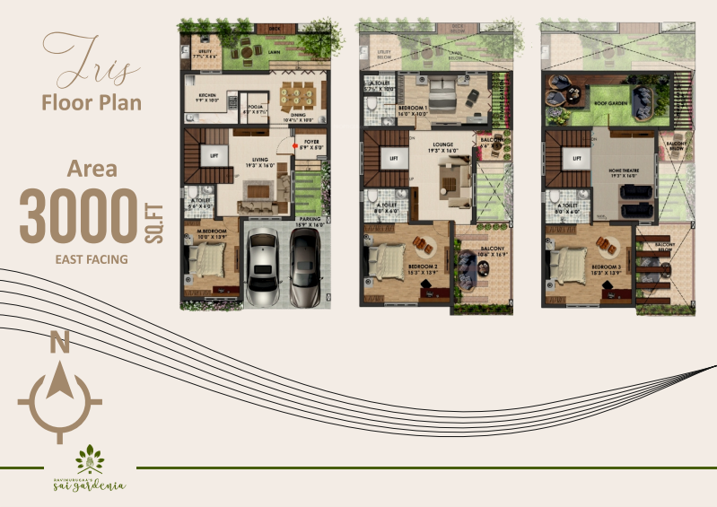sai gardenia Floor Plan Floor Plan