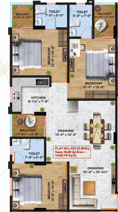  the landmark Floor Plan Floor Plan
