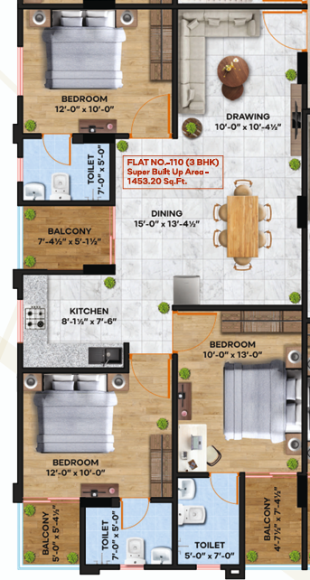  the landmark Floor Plan Floor Plan