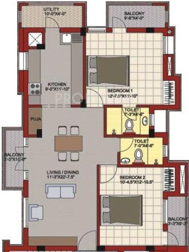 SP Saravana Apartments (2BHK+2T (1,140 sq ft) 1140 sq ft) SP Saravana Apartments (2BHK+2T (1,140 sq ft) 1140 sq ft)