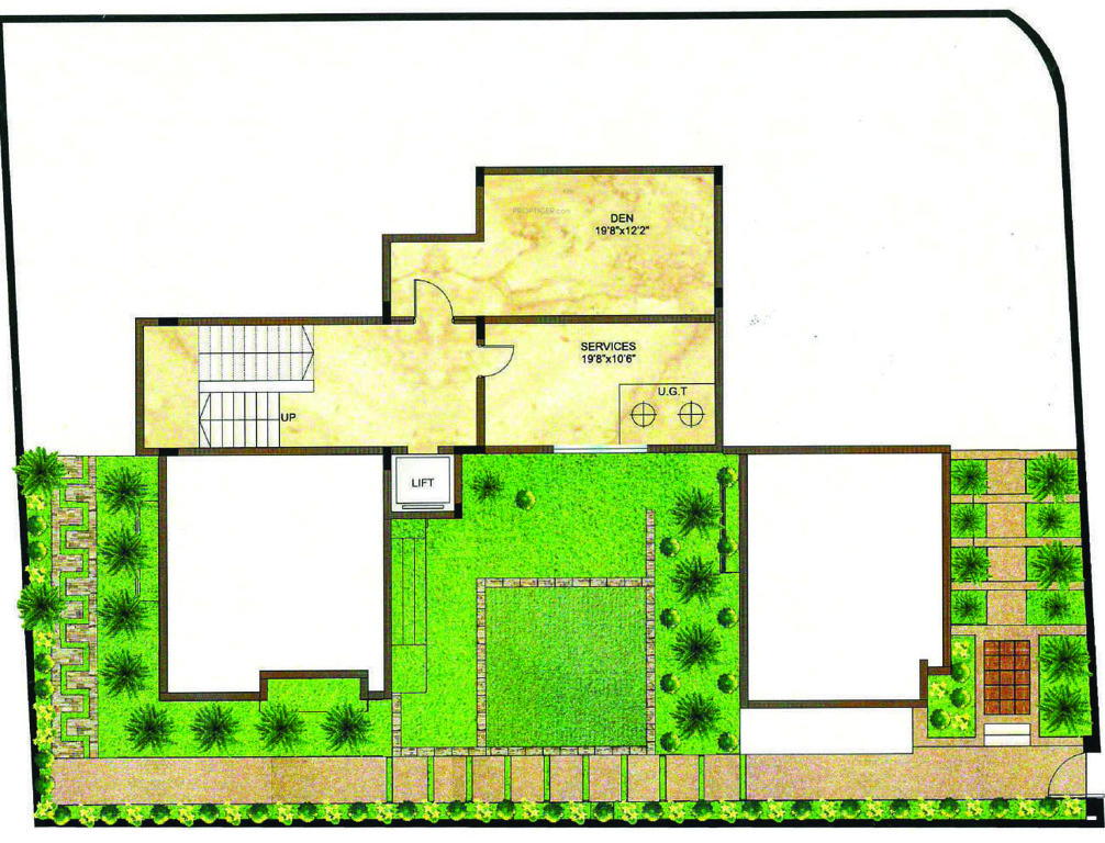  phase ii frangipani villas Floor Plan Basement Floor Plan