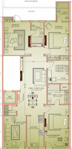  luxury-floors Floor Plan Floor Plan