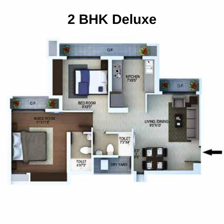 Floor Plan rdp raunak fortuna Floor Plan Floor Plan