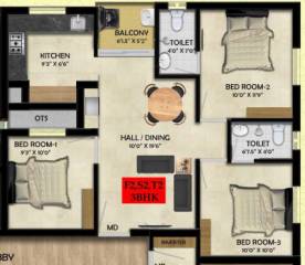 rajas-blossom Floor Plan Floor Plan
