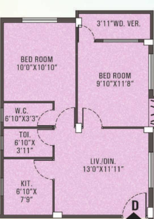 radha kunja galaxy Floor Plan Floor Plan