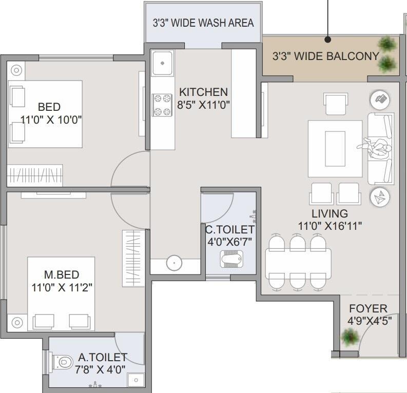 Floor Plan leela janak apartment Floor Plan Floor Plan