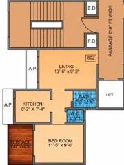  vedant-nakshatra-wing-k-phase-v Floor Plan Floor Plan