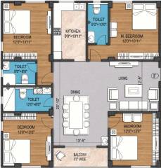  park-view-residency Floor Plan Floor Plan
