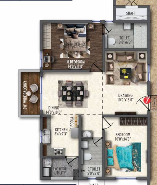  33west Floor Plan Floor Plan