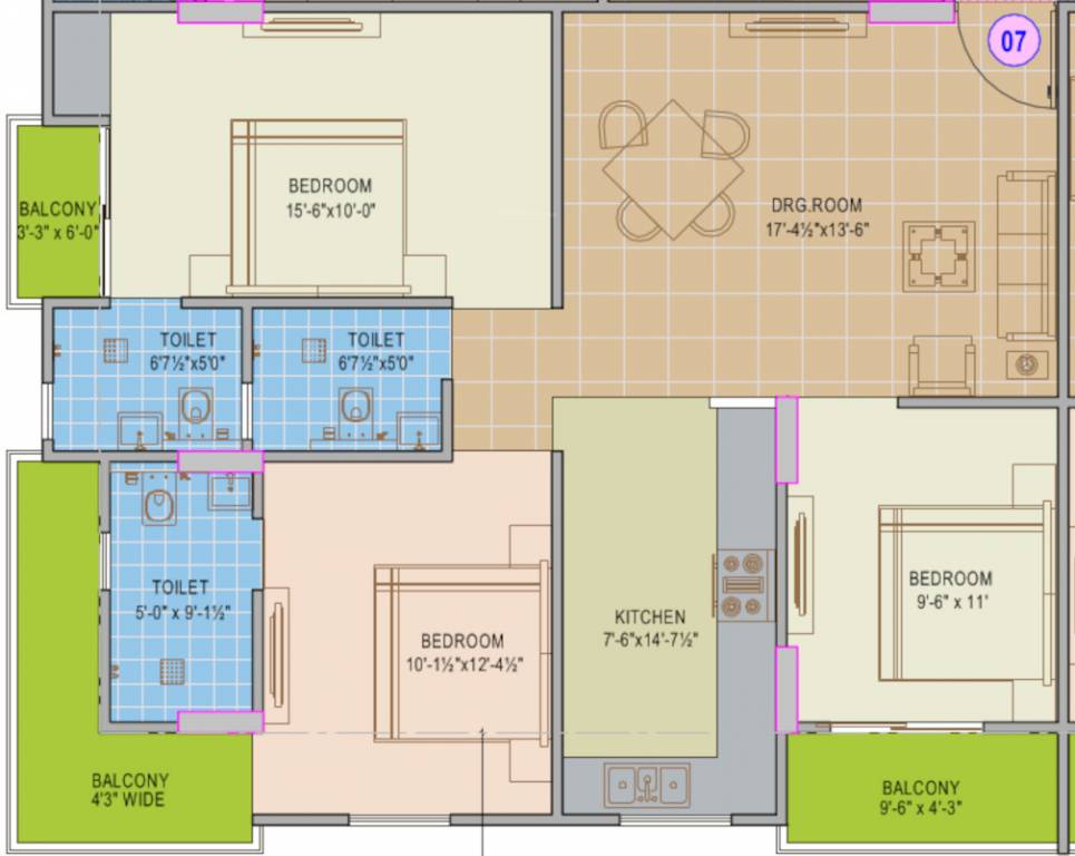  green park Floor Plan Floor Plan