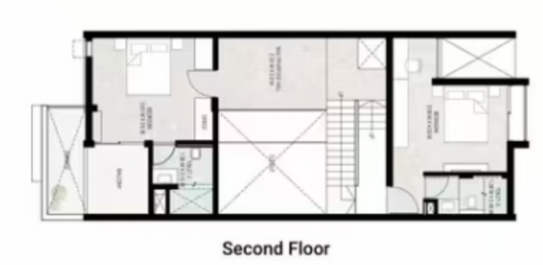  in-the-shire Floor Plan Second Floor Plan