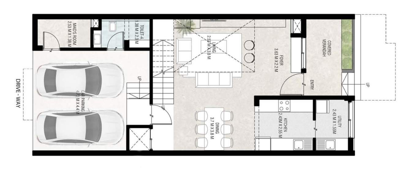  in the shire Floor Plan Ground Floor Plan