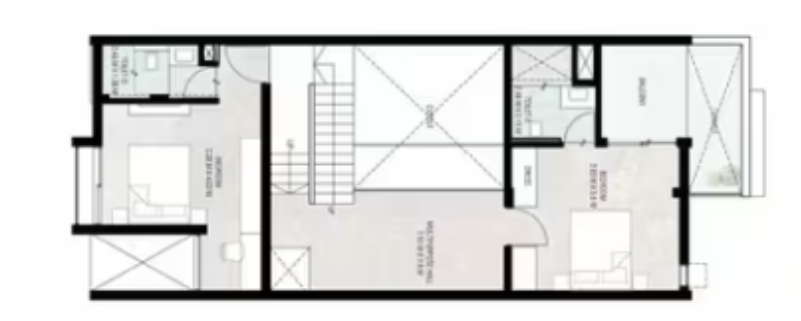 Second Floor Plan in the shire Floor Plan Second Floor Plan