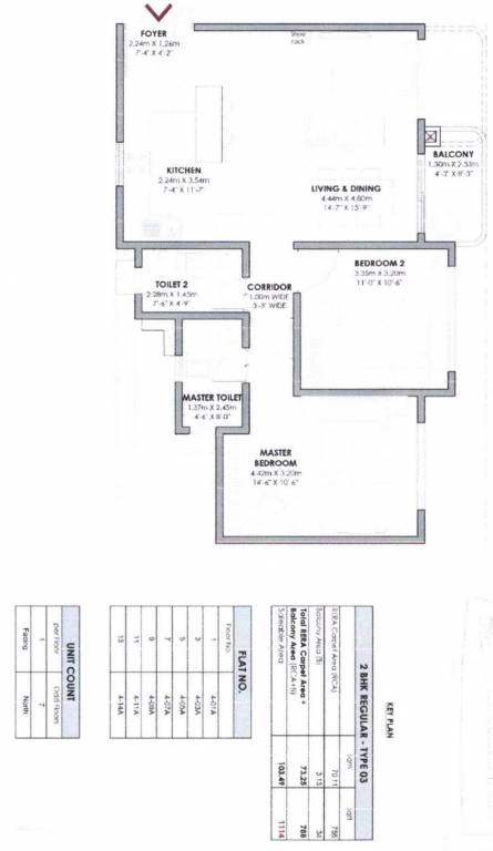  aero one tower 4 Floor Plan Floor Plan