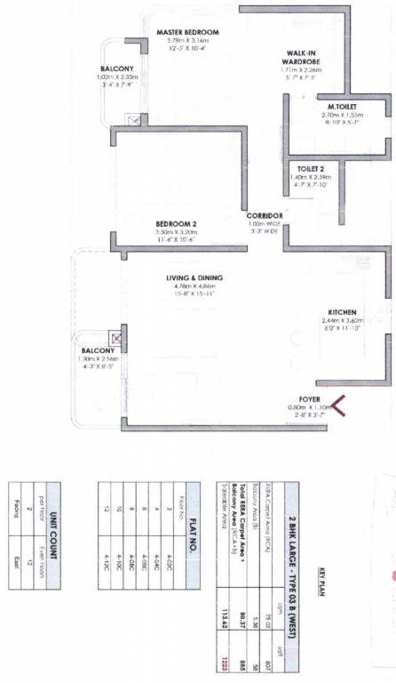  aero one tower 4 Floor Plan Floor Plan