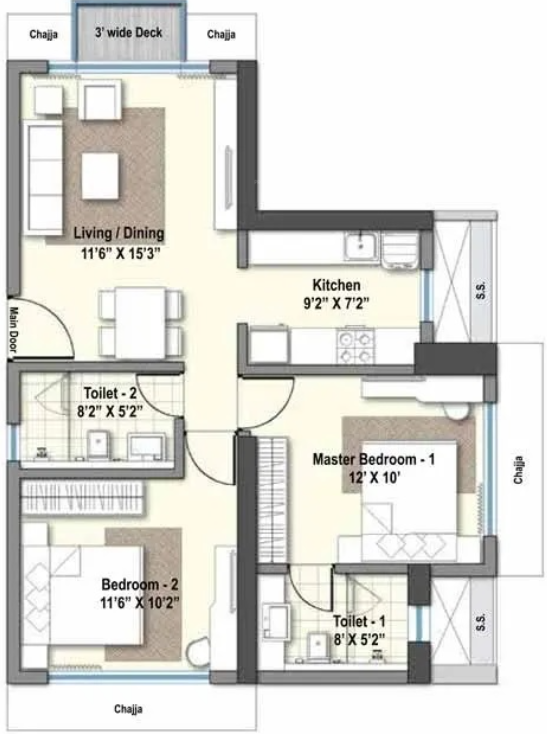  exotica-cyprus Floor Plan Floor Plan