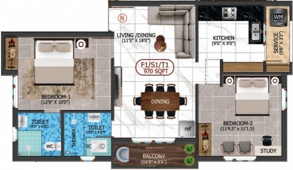  sri-sai-enclave Floor Plan Floor Plan