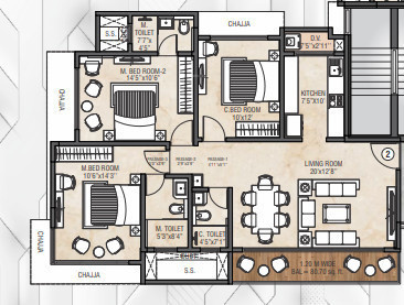  monica-gardens Floor Plan Floor Plan