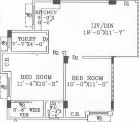  garden-residency Floor Plan Floor Plan