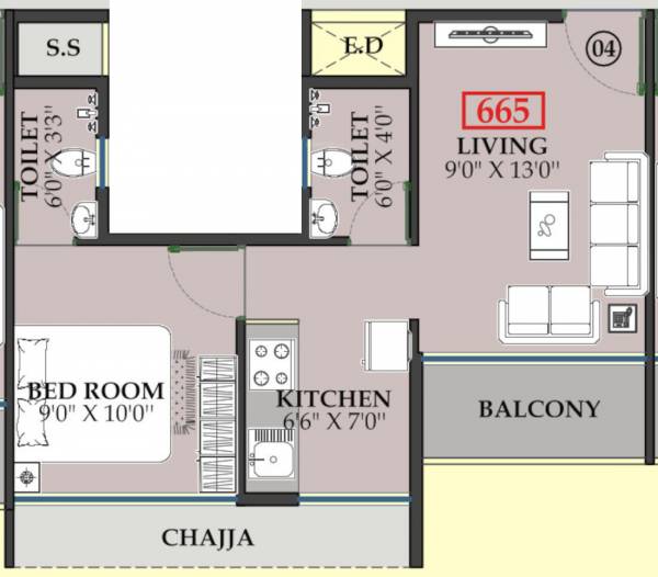  taj-corner Floor Plan Floor Plan