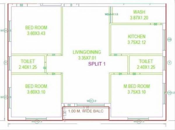  chaitanya-habitat Floor Plan Floor Plan