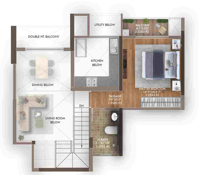 Upper Level Duplex Plan geras island of joy Floor Plan Upper Level Duplex Plan