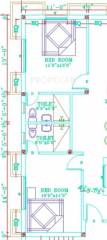 Regaliaa Realty Ekantha Floor Plan (2BHK+2T)