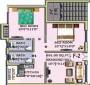 Cosy Diamond (2BHK+2T (691 sq ft) 691 sq ft) Cosy Diamond (2BHK+2T (691 sq ft) 691 sq ft)