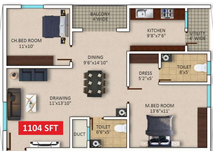  tharuns-bv-sattva Floor Plan Floor Plan