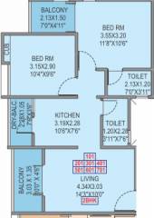  tirupati-eternia Floor Plan Floor Plan