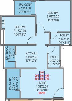  tirupati eternia Floor Plan Floor Plan