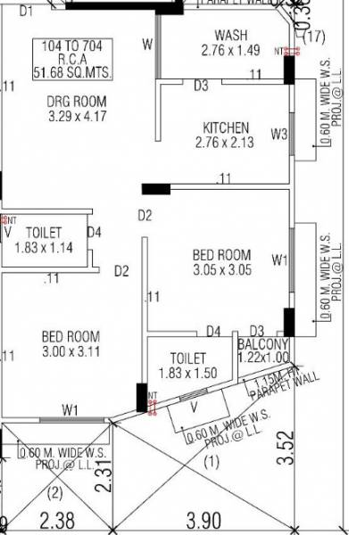  dev-manek-residency Floor Plan Floor Plan