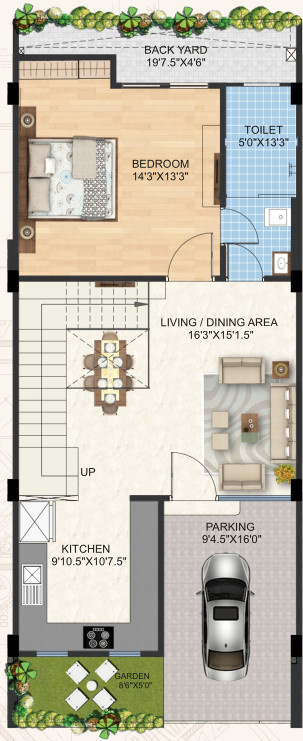  shri krishana kunj Floor Plan Ground Floor Plan