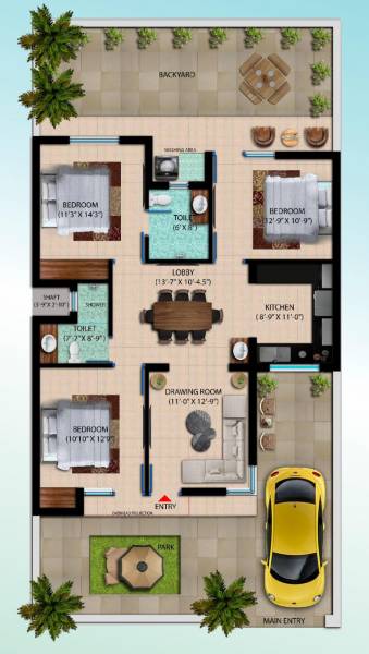 Floor Plan yash-vatika Floor Plan Floor Plan