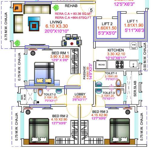  magathane press enclave chsl Floor Plan Floor Plan