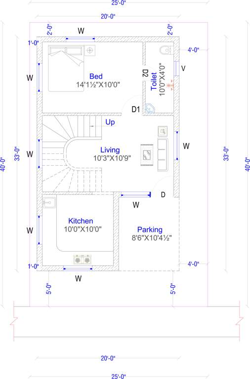  seresa singhvi gardens ii Floor Plan Ground Floor Plan