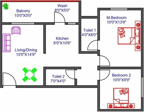  shree-vitthal-towers Floor Plan Floor Plan