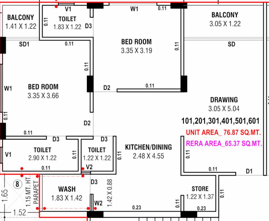  qalb Floor Plan Floor Plan