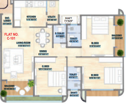  shri ram kunj Floor Plan Floor Plan
