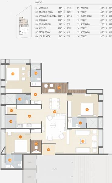  sepal-elegant-5 Floor Plan Floor Plan
