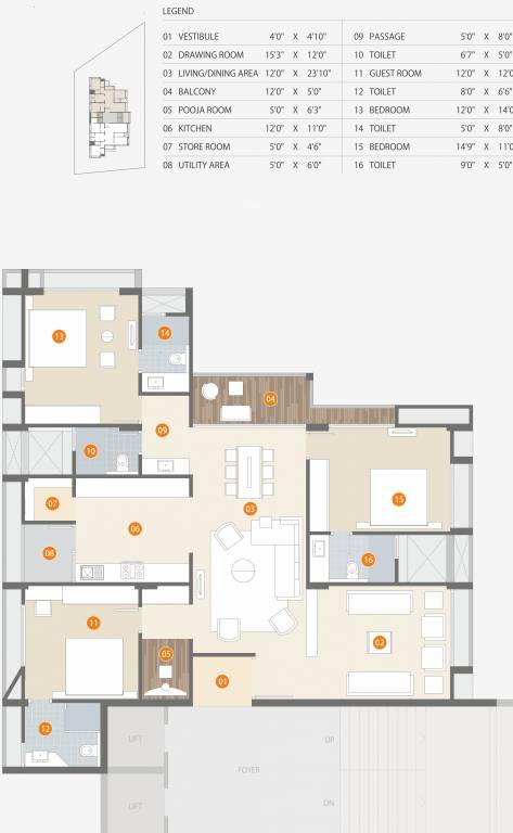 Floor Plan sepal elegant 5 Floor Plan Floor Plan