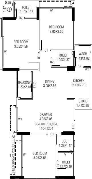  savera prarambh Floor Plan Floor Plan